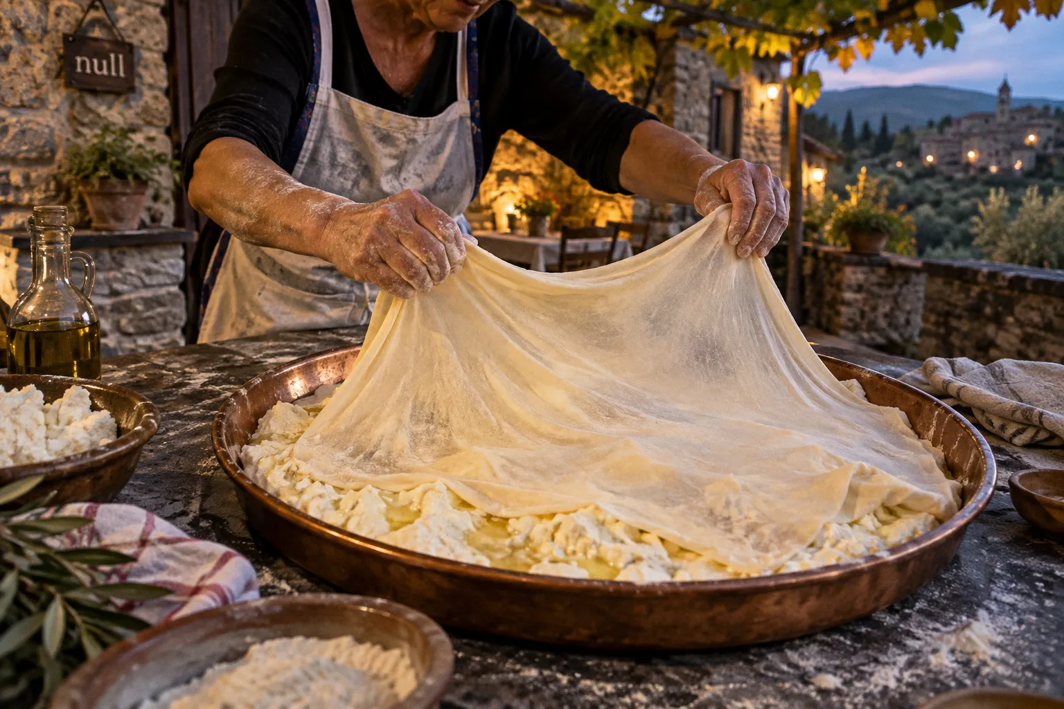 Focaccia di Recco: le proporzioni per un risultato autentico