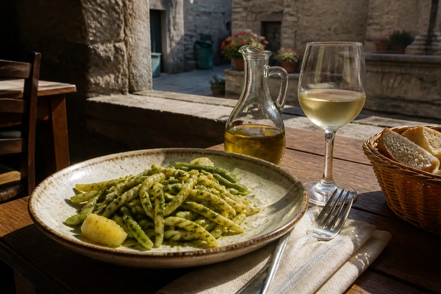 Mezza pensione nell'entroterra ligure: la realtà del menu fisso