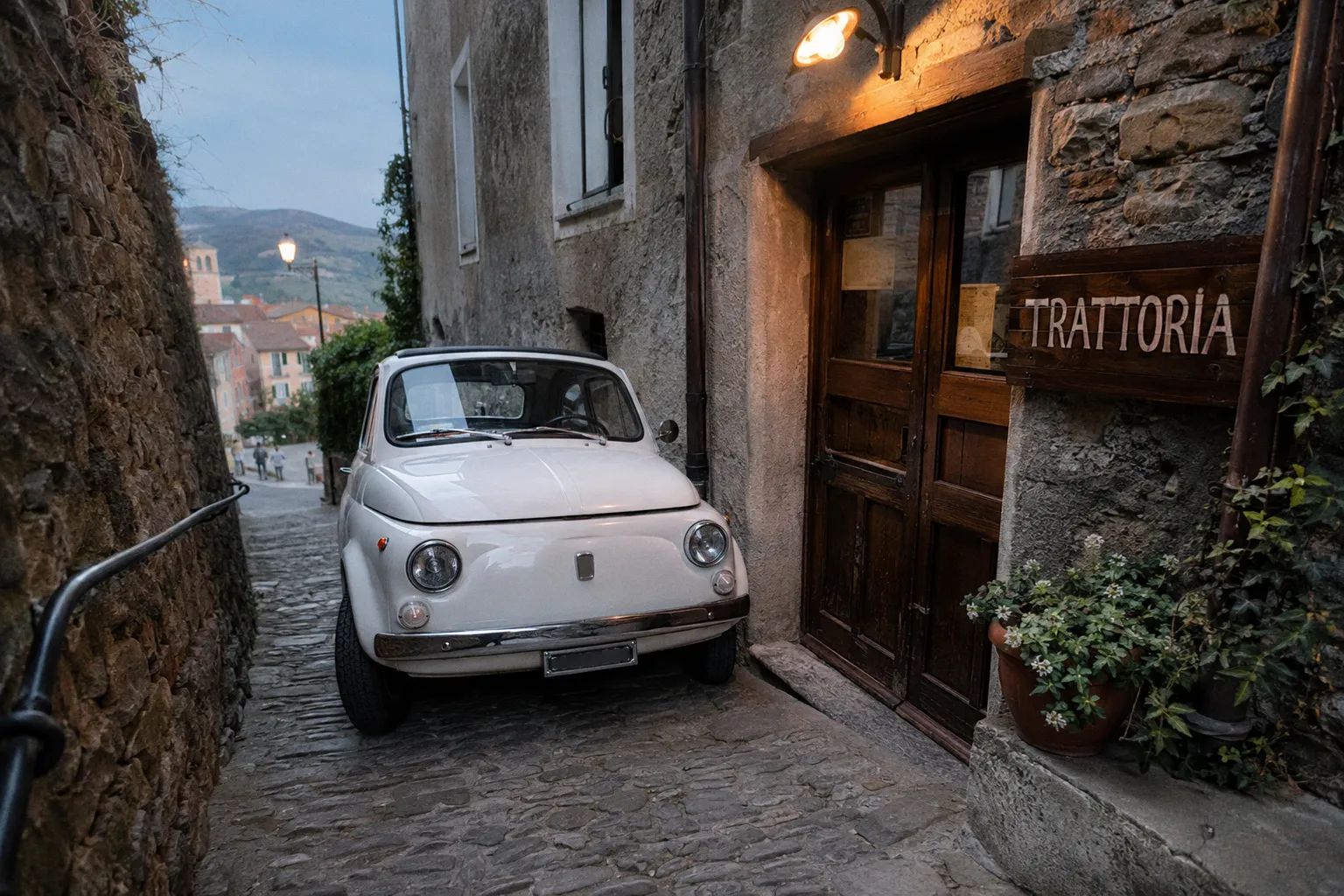 Parcheggio nelle locande liguri: lo spazio reale per l'auto