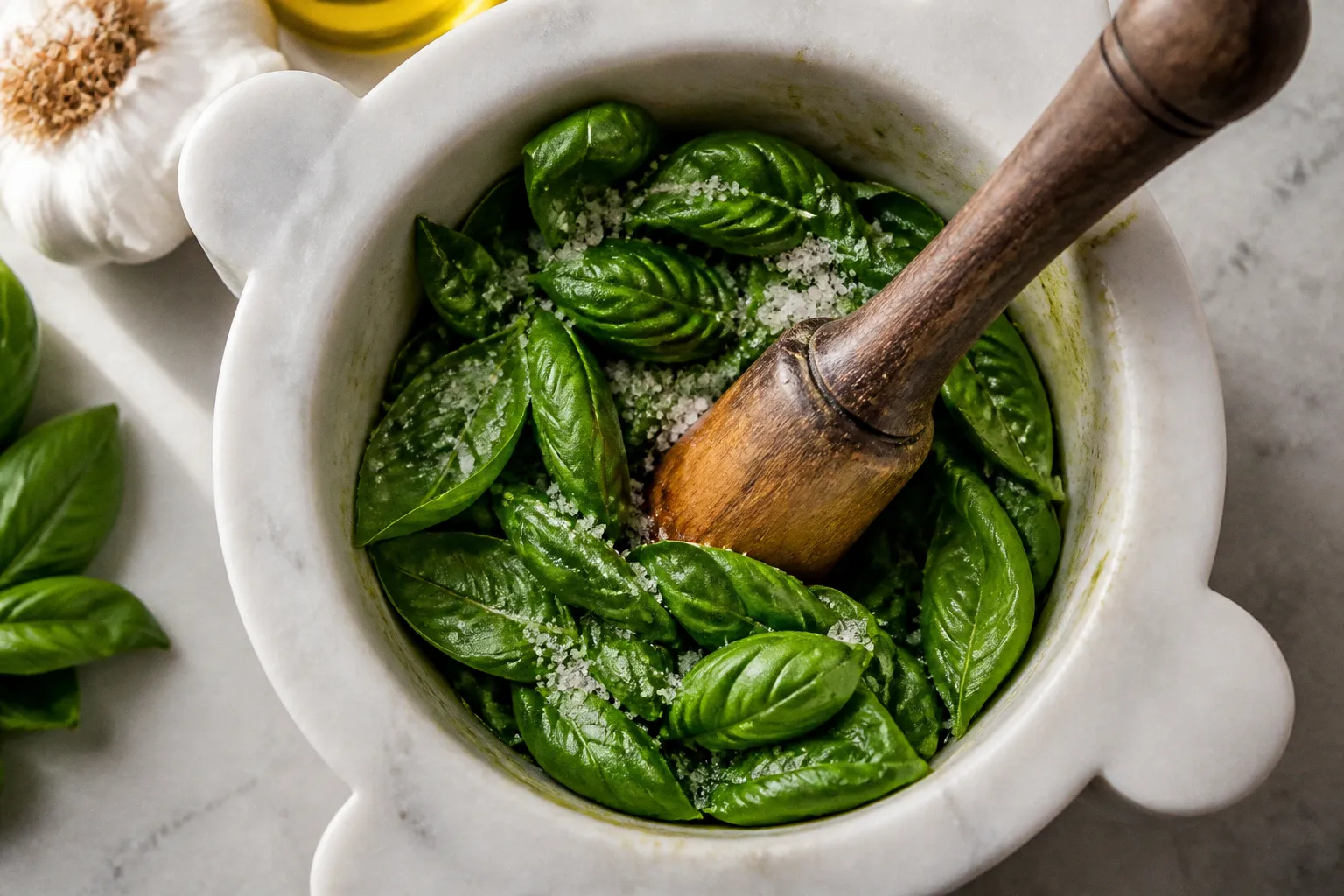Pesto fatto in casa nero: come evitare l'ossidazione