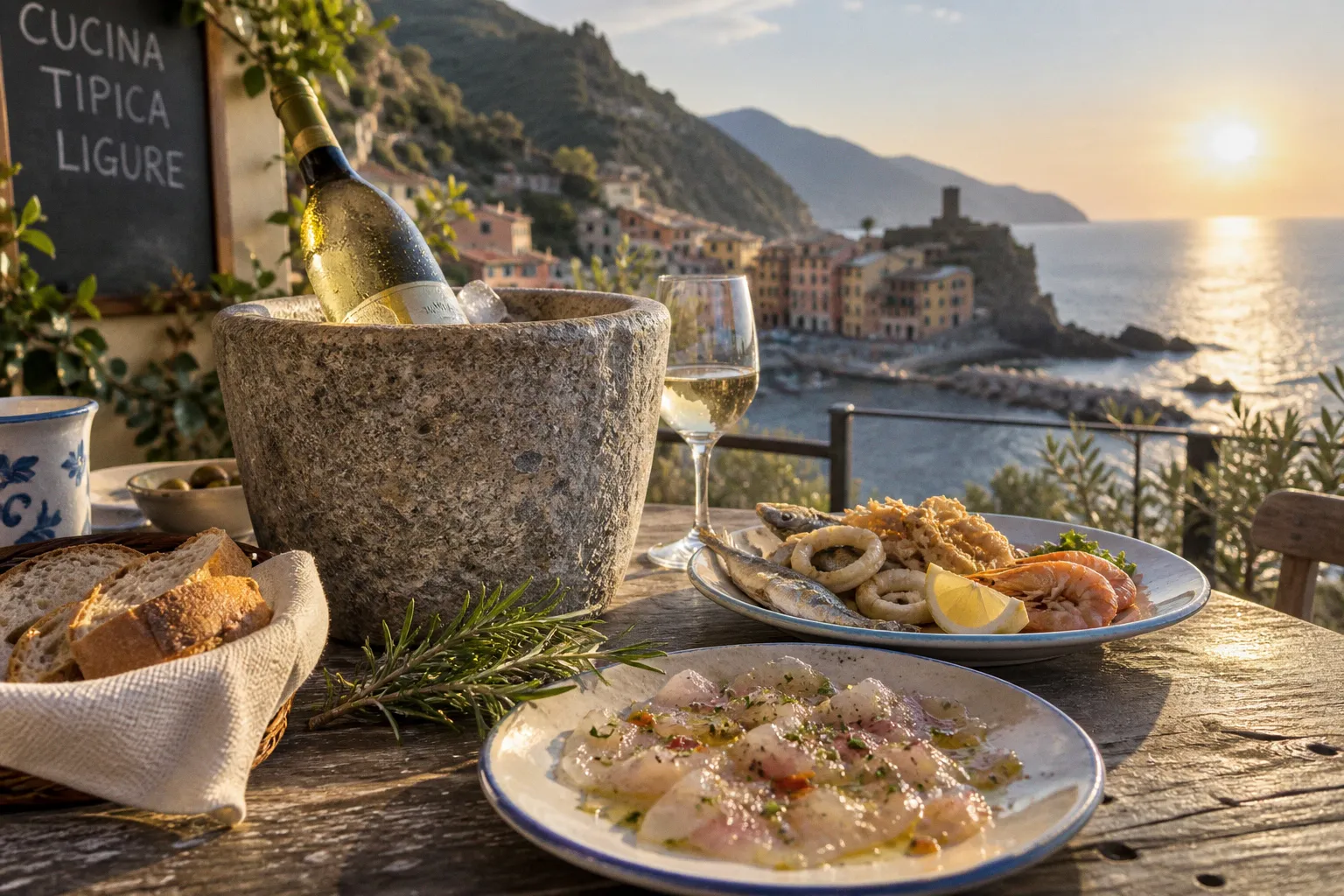 Vino bianco ligure: abbinamento ideale tra pesce e carne